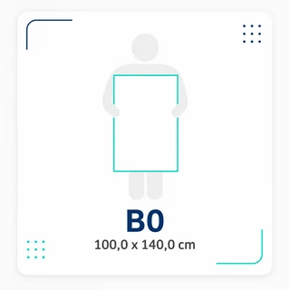 Cartel B0 vertical, 100,0 × 140,0 cm