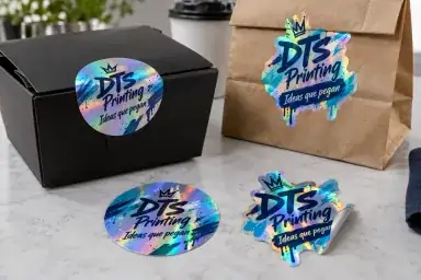 Ideas for holographic stickers for boxes and packaging