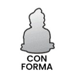 Corte con forma