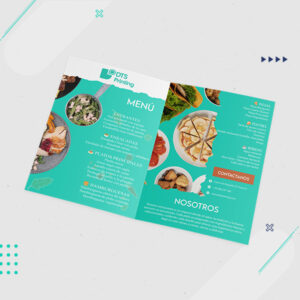 Cartas de Menu Dipticas