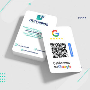 Tarjetas tesenas de google dtsprinting
