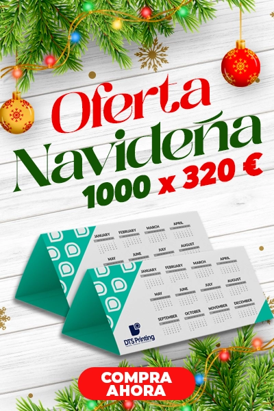 Banner navideño calendario movil