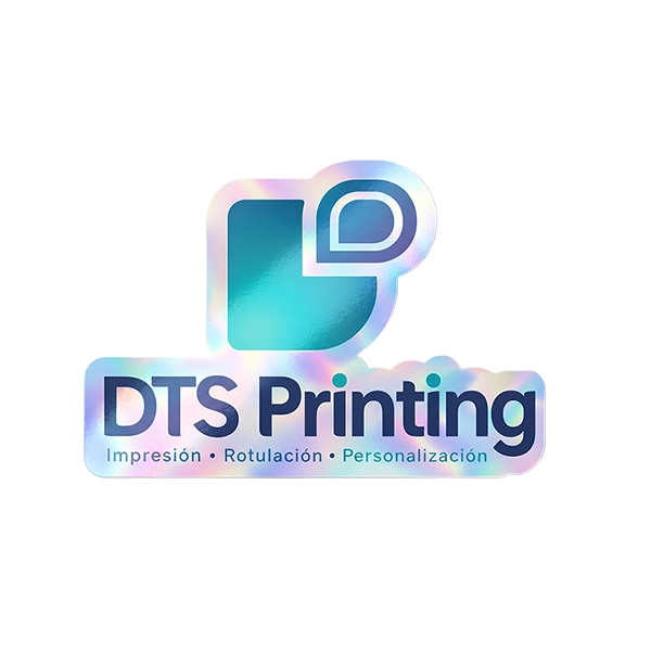 sticker holográfico