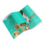 Cartas de Menú Trípticas