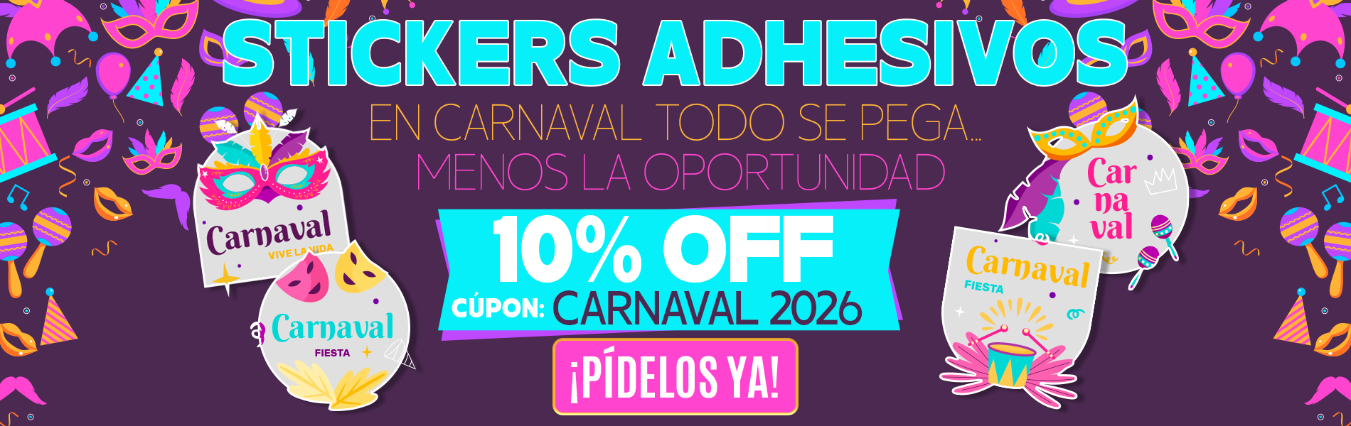 Pegatina Carnaval