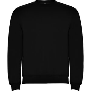 Sudadera personalizada negra vista frontal