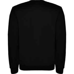 Sudadera personalizada negra vista trasera