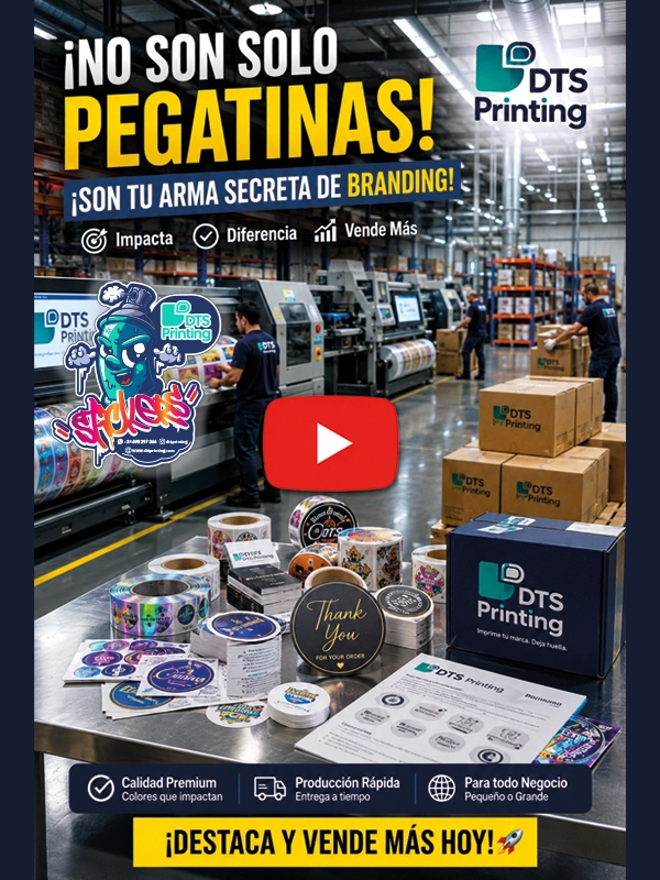 video de pegatina de vinilo