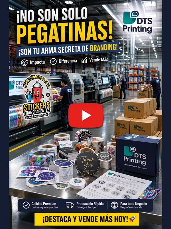 video de pegatinas transparentes