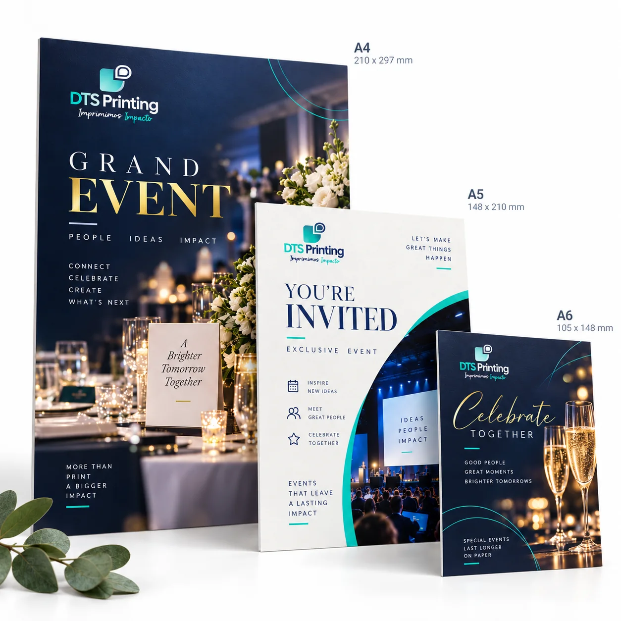 Postales personalizadas para eventos, ferias y congresos