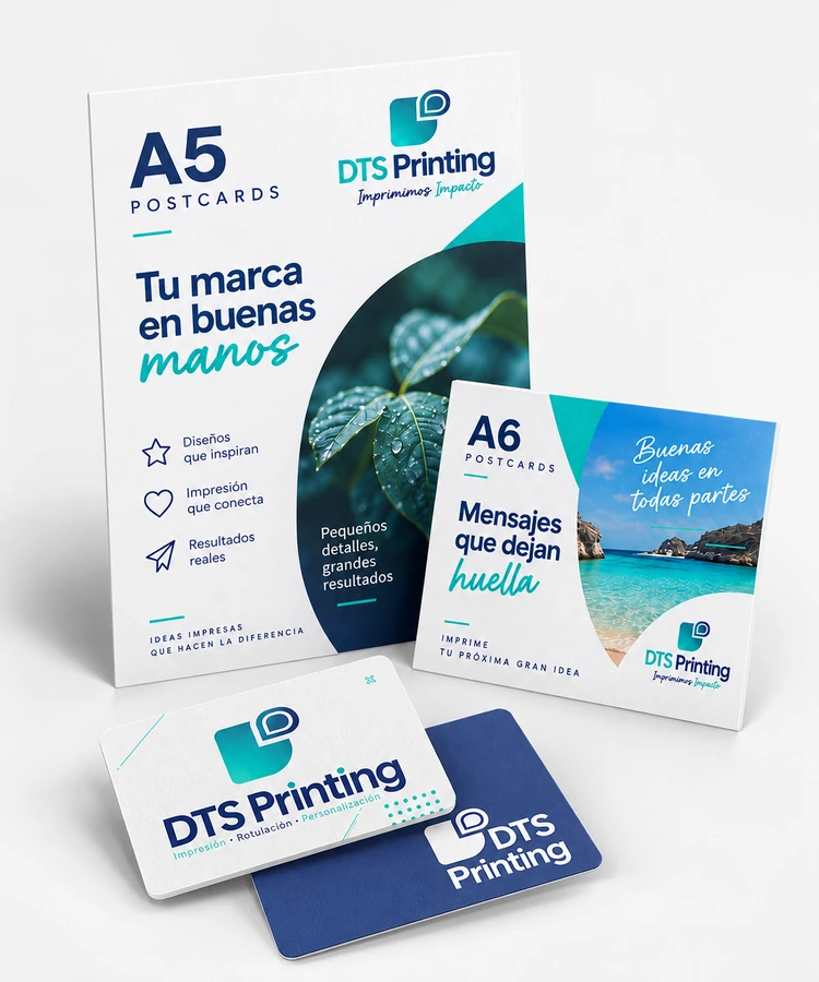 Tarjetas de visita y tarjetones personalizados